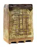 Juliet Peter, Slab sided stoneware floor vase