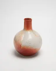 Stoneware bottle vase by Len Castle, sold Feb 2018