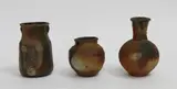 Chester Nealie, Three small stoneware vases