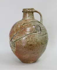 Chester Nealie, Very large wood fired stoneware flagon