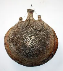 Stoneware hanging form by Len Castle, sold Feb 2018