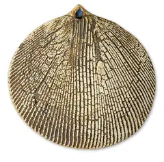 Discoid hanging form by Len Castle, sold Feb 2018
