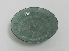 Stoneware dish by Len Castle, sold Feb 2018