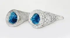 Two fossils by Len Castle, sold Feb 2018