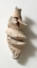 Volcanic hanging bottle vase by Len Castle, sold Jun 2017