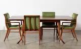 Sabre leg Dining Table by Terence Harold Robsjohn-Gibbings for Widdicomb, offered Jun 2017