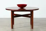 Denmark Arne Vodder for Sibast Mobler, 1960s circular rosewood dining table set