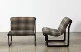 Pair of 1970s ‘Sling’ lounge chairs by Ny Bruce Hannah and Andrew Morrison for Knoll Int., offered Jun 2017