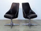 Usa Chromecraft, Pair of swivel high back chairs from the 1967 Decorables Selection
