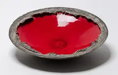 Len Castle, Red volcanic bowl