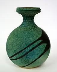 Ovoid vase by Graeme Storm, sold Oct 2016