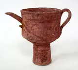 Ralph Levy, Pink glazed earthenware jug