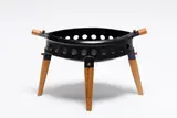 Chris Weaver, Black glazed fruit bowl