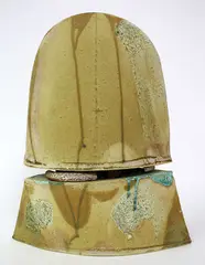 Penny Ericson, Etched earthenware rock form sculpture