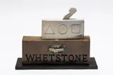 Denis O’Conner, ‘Whetstone’ two-piece salt glazed sculptural form