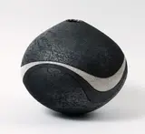 Rick Rudd, Raku fired ovoid vase