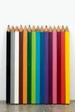 Peter Bromhead, Coloured pencils sculpture