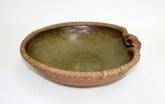 Large avian bowl by Len Castle, sold Oct 2016