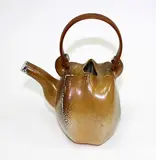 Chris Weaver, Salt glazed porcelain teapot