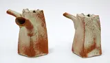 Chris Weaver, Pair of wood fired porcelain teapots