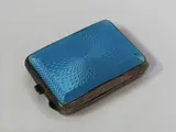 Enamelled sterling silver box, circa 1920s