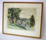 Grey Street, Onehunga by Mary Margaret Gore Spicer, offered Oct 2016