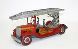 Fire Engine with turntable extending ladder, Mettoy brand