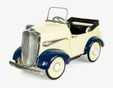 Possibly Tri-Ang brand by Vintage pedal car Convertible No.8, sold Jun 2016