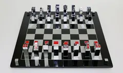 José Bribiesca, Rare Chess Set 32 pieces