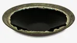 Len Castle, Rare Crater Lake/alkaline pool bowl
