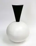 Peter Collis, Large white ovoid vase