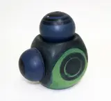 Anneke Borren, Two-part high fired earthenware sculpture