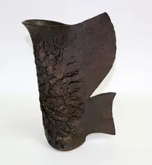 Charles Holmes, Stoneware shaped vase
