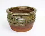 Large stoneware circular planter by Len Castle, sold Jun 2016