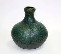 Stoneware bottle vase by Len Castle, sold Jun 2016