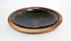 Large stoneware bowl by Peter Alger, offered Jun 2016