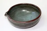 Len Castle, Stoneware pouring bowl