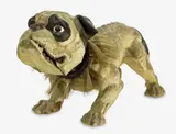 19th Century by Rare French papier-mache bulldog growler toy, sold Jun 2016