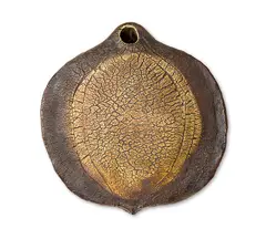 Discoid hanging form by Len Castle, sold Feb 2016