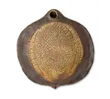 Discoid hanging form by Len Castle, sold Feb 2016