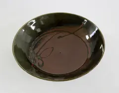 Stoneware bowl by Len Castle, sold Feb 2016