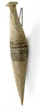 Tall hanging bottle form by Len Castle, sold Feb 2016