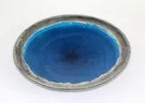 Small Crater Lake bowl by Len Castle, sold Feb 2016