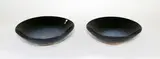 A pair of black mirror glazed bowls by Len Castle, sold Feb 2016
