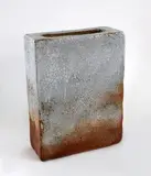Large rectangular slab vase by Len Castle, sold Feb 2016