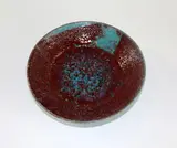 Unique Volcanic series bowl by Len Castle, sold Feb 2016