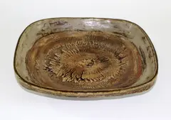 Len Castle, Rectangular stoneware platter