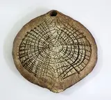 Large discoid hanging form by Len Castle, sold Feb 2016