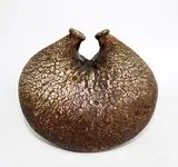 Double necked orb vase by Len Castle, sold Feb 2016