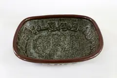 Len Castle, Large rectangular platter